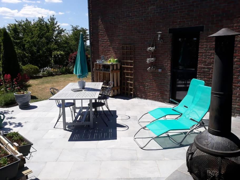 Studio Au Jardin Fleuri Verviers Esterno foto